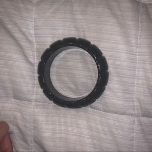 black unique vintage bangle
